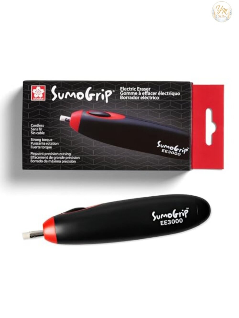 Cordless Electric Eraser Kit for Drawing & Writing with Refills
